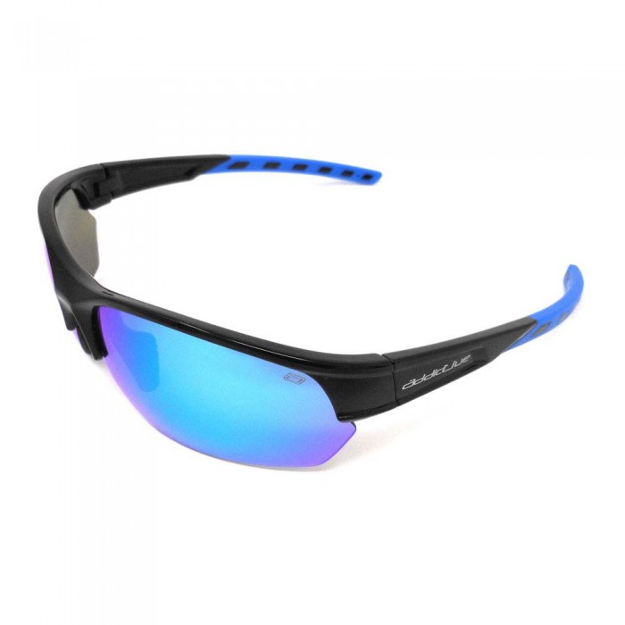 [해외]ADDICTIVE Javea Sunglasses 12139760374 Shiny Black / Blue