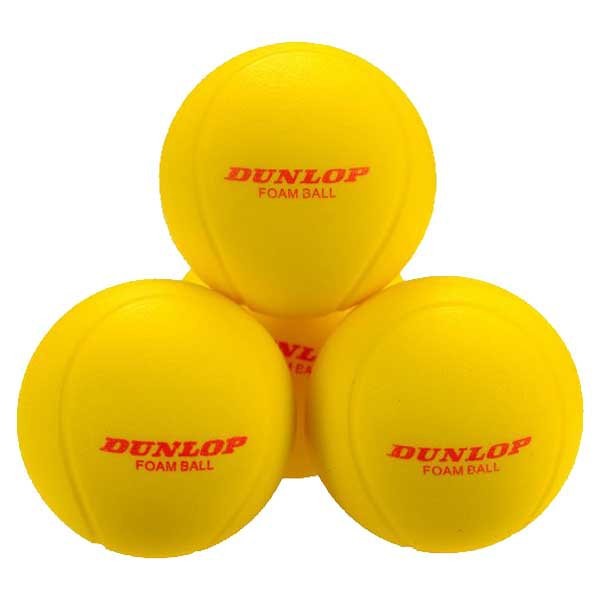 [해외]던롭 Training Foam Tennis Ball 12 Units 12140040659 Yellow