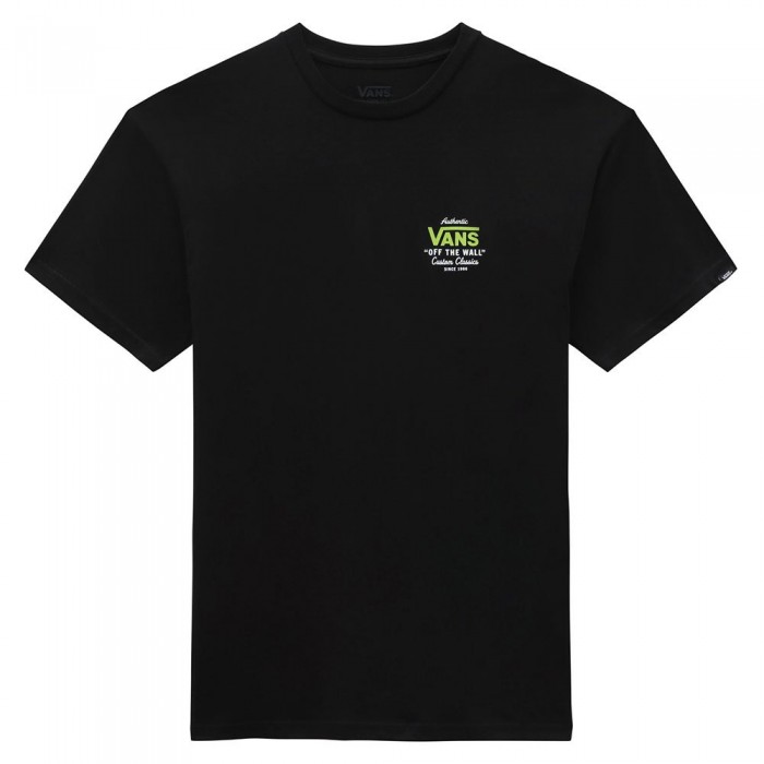 [해외]반스 Holder St Classic 반팔 티셔츠 140018005 Black / Lime Green