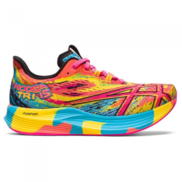[해외]아식스 Noosa Tri 15 Running Shoes 6140030882 Aquarium / Vibrant Yellow