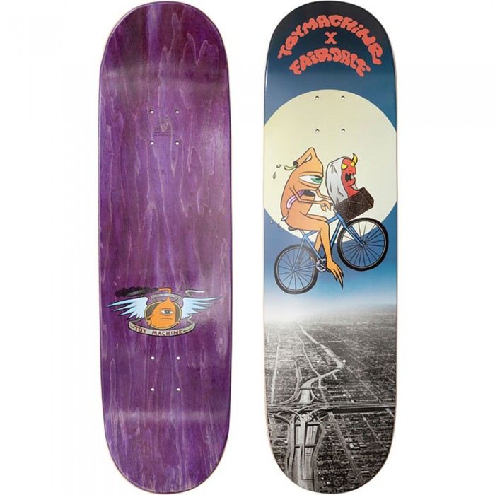 [해외]FAIRDALE Toy Machine Limited Edition Skateboard Deck 14139950122 Multicolor