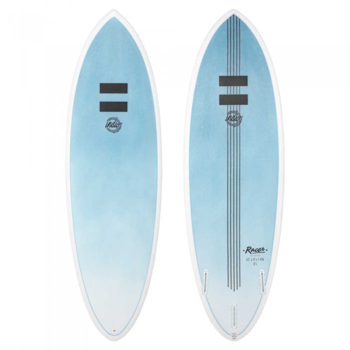 [해외]INDIO Racer 6´8´´ Surfboard 14138765397 Aqua Blue Carbon