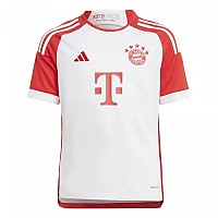 [해외]아디다스 FC Bayern Munich 23/24 주니어 홈 반팔 티셔츠 3139927560 White / Red