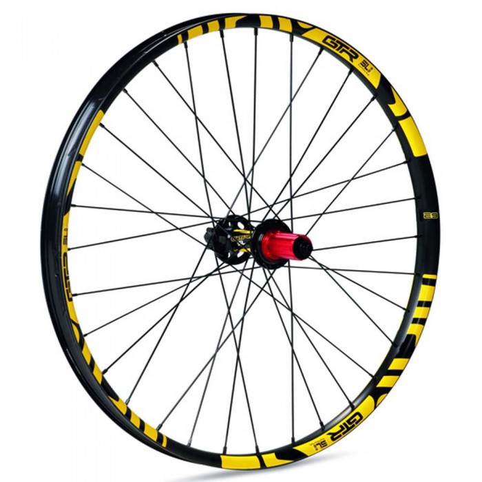 [해외]GTR SL35 E-Bike Boost 29´´ 6B Disc Tubeless MTB 뒷바퀴 1139072567 Black / Yellow