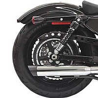 [해외]BASSANI XHAUST 3´´ Slash Cut Harley Davidson Ref:1X27SB 머플러 9140049116 Chorme / Black