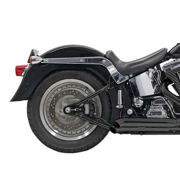 [해외]BASSANI XHAUST 프로 Street Turn Out Harley Davidson Ref:1S24DB 전체 라인 시스템 9140049189 Black