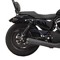 [해외]BASSANI XHAUST 풀 라인 시스템 Rr 86-03 Xl Harley Davidson Ref:1X42RB 9140049306 Black