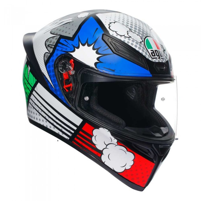 [해외]AGV K1 S E2206 풀페이스 헬멧 9139460202 Bang Matt Italy / Blue