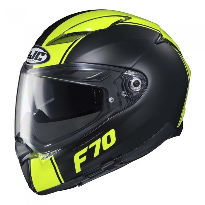 [해외]HJC F70 Mago 풀페이스 헬멧 9139944541 Black / Fluo Yellow