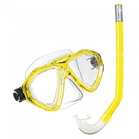 [해외]살비마 Snorkeling Kit Francy 프로 미드 스노클링 세트 10139986919 Transparent / Yellow