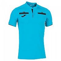 [해외]조마 Referee 반팔 티셔츠 12139629597 Fluor Turquoise / Black