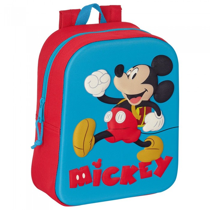 [해외]SAFTA 배낭 Mickey Mouse 3D 미니 15139812499 Multicolor