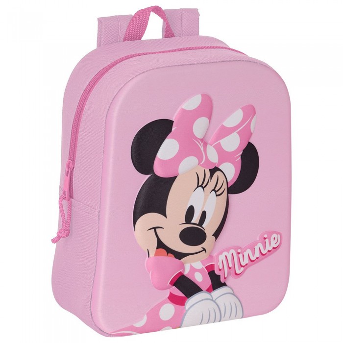 [해외]SAFTA 배낭 Minnie Mouse 3D 미니 15139812506 Multicolor