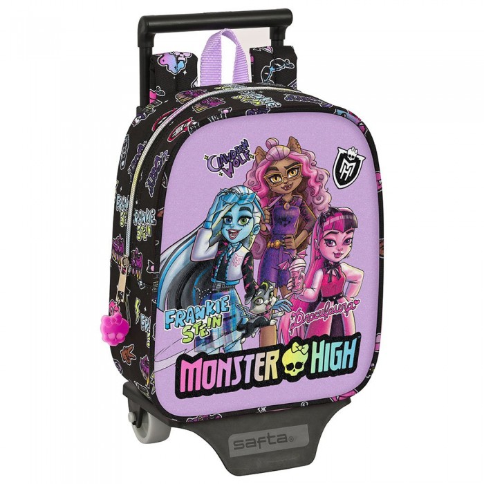 [해외]SAFTA W/휠 백팩 Monster High ´´Creep´´ 미니 232 15139812543 Multicolor