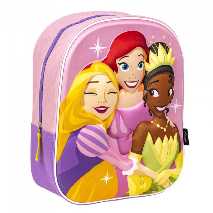 [해외]CERDA GROUP 키즈 백팩 3D Princess 15139971471 Pink