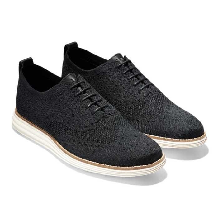 [해외]콜한 신발 Original Grand Stitch Lite Wingtip Oxford 139289957 Black