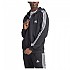 [해외]아디다스 Essentials 플리스 3 Stripes 풀지퍼 스웨트셔츠 139926752 Black