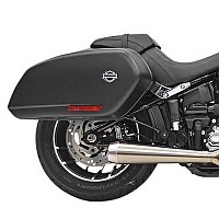 [해외]BASSANI XHAUST 2-1 로드 Rage Harley Davidson Ref:1S81SS 풀 라인 시스템 (스테인리스 스틸) 9140049091 Silver
