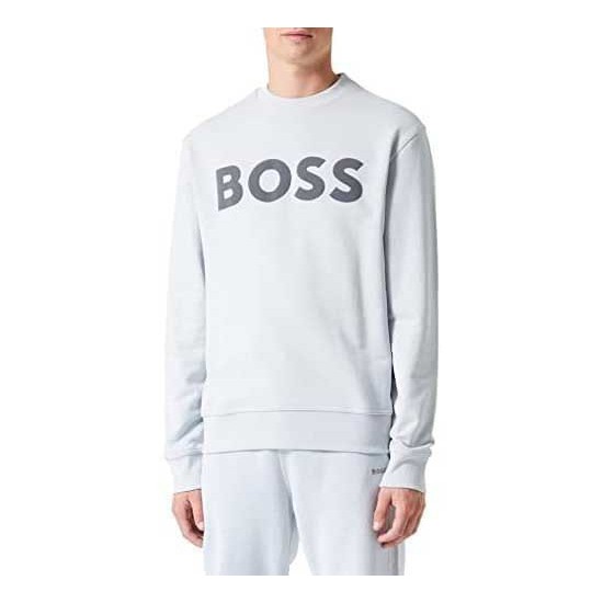 [해외]BOSS 스웨트 셔츠 Webasic 10244192 139654202 Light / Pastel Grey