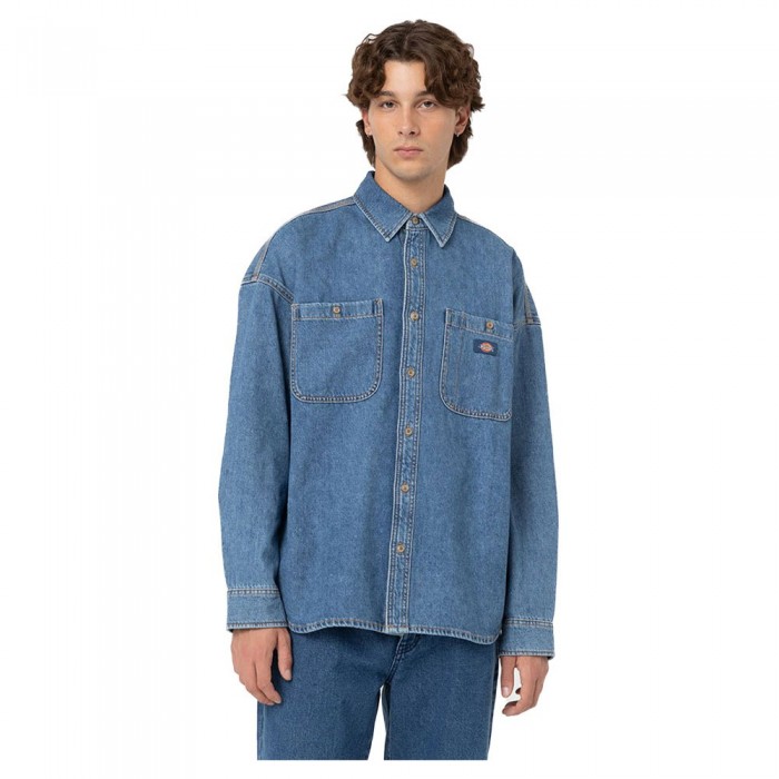 [해외]디키즈 Houston 셔츠 140033132 Classic Blue