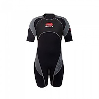 [해외]PINNACLE AQUATICS Sky Spirit 3 mm 숏 슈트 10139894075 Black / Grey