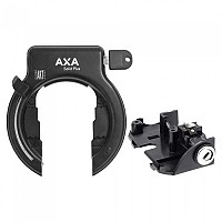 [해외]AXA Solid Plus Battery Bosch 2 프레임 잠금 1139851159 Black / Black