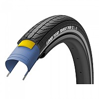 [해외]GOODYEAR Transit Tour S1 Shell 도시의 견고한 자전거 타이어 700 x 35 1140017616 Black Reflexive