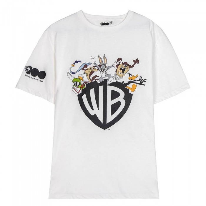 [해외]CERDA GROUP Warner 100 반팔 티셔츠 139984601 White