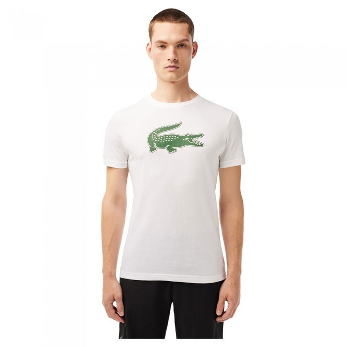 [해외]라코스테 반팔 티셔츠 TH2042-00 140032786 White / Green