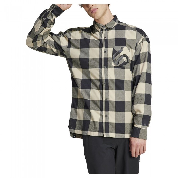 [해외]파이브텐 Brand Of Theve Flannel 긴팔 티셔츠 4139927502 Savann / Black