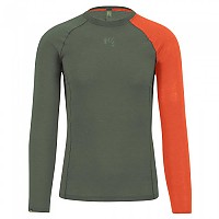 [해외]카포스 Dinamico Merino 130 긴팔 베이스 레이어 6139996227 Thyme / Spicy Orange