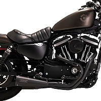 [해외]VANCE + HINES 풀 라인 시스템 2-1 Harley Davidson XL 1200 C Sportster Custom Ref:47627 9140124600 Black