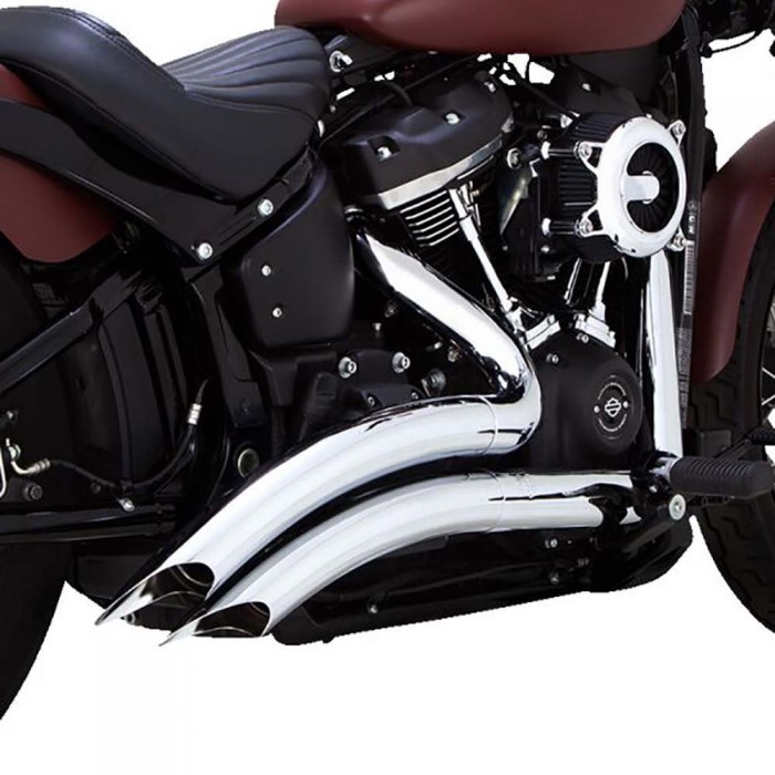 [해외]VANCE + HINES Harley Davidson FLDE 1750 ABS Softail Deluxe 107 Ref:26377 비인증된 완전 배기 시스템 9140124613 Chrome