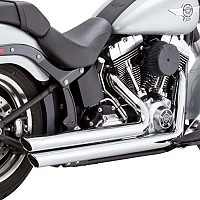 [해외]VANCE + HINES Harley Davidson FLS 1690 소프트ail Slim Ref:17339 전체 라인 시스템 9140124629 Chrome