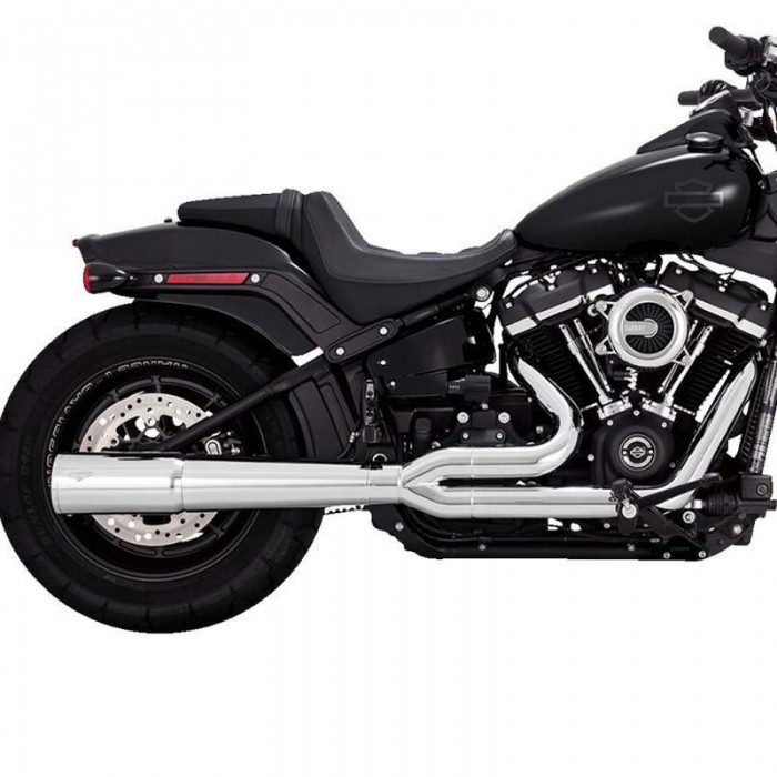 [해외]VANCE + HINES 프로-P Harley Davidson FLDE 1750 ABS 소프트ail Deluxe 107 Ref:17387 전체 라인 시스템 9140124647 Chrome