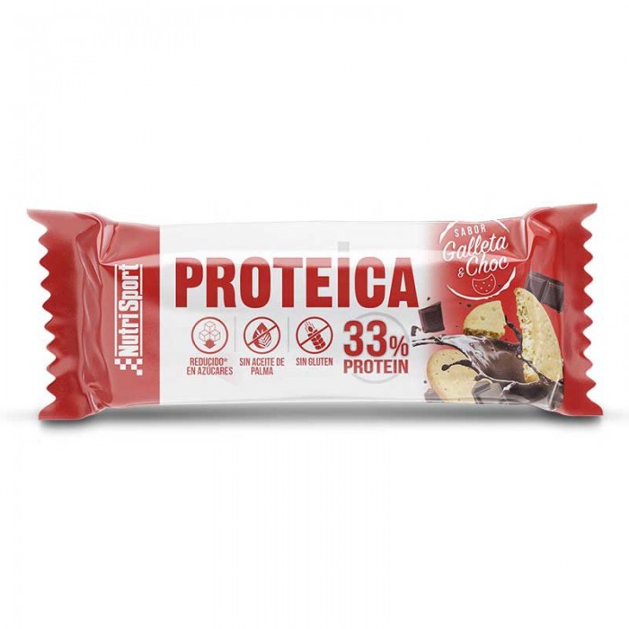 [해외]NUTRISPORT 단백질 33% 44gr 단백질 술집 초콜릿 쿠키 1 단위 14140013840