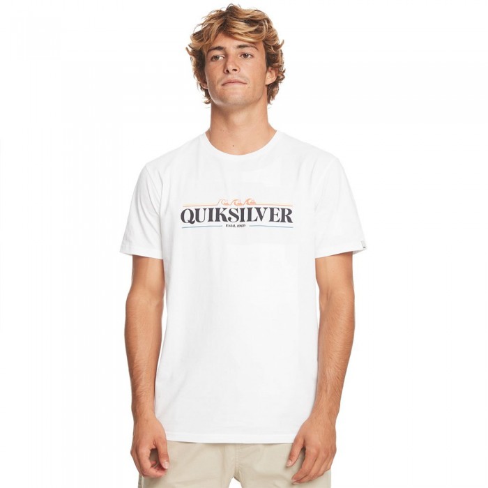[해외]퀵실버 Gradient 라인 Ss 반팔 티셔츠 14139991671 White