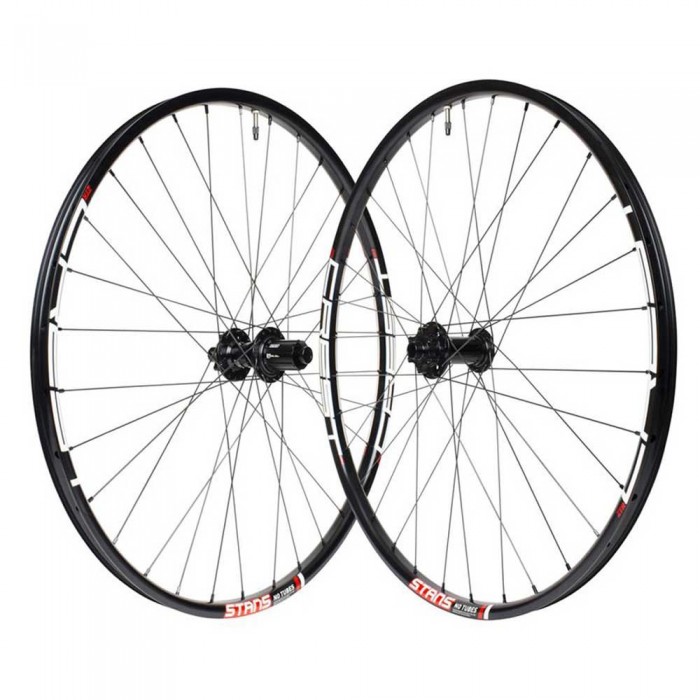 [해외]STANS NO TUBES Crest MK3 27.5´´ MTB 휠 세트 1140106600 Black