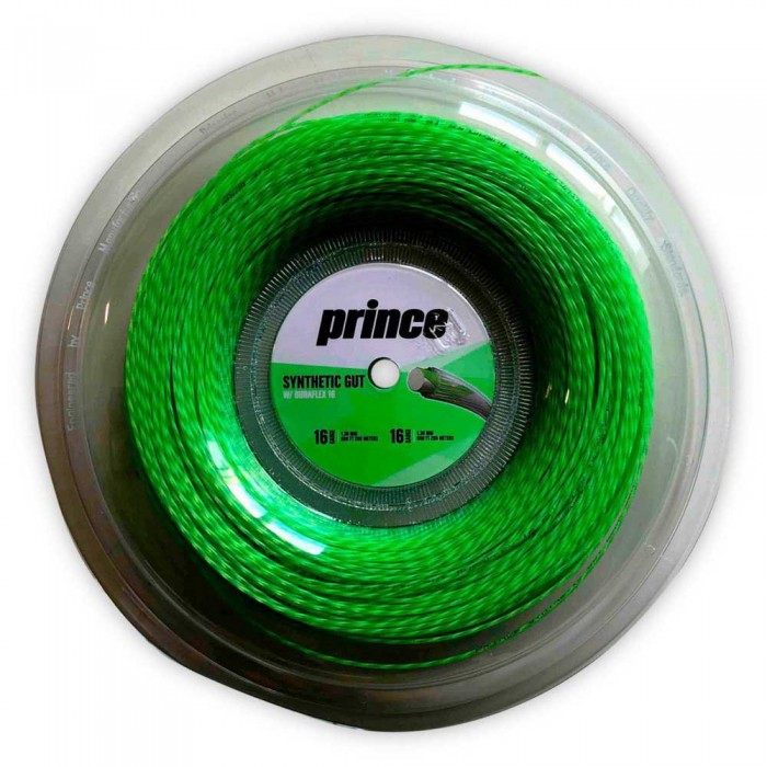 [해외]PRINCE 테니스 릴 스트링 Synthetic Gut Duraflex 200 M 12137899915 Green