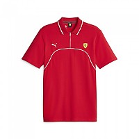 [해외]푸마 Ferrari Race 반팔 폴로 셔츠 139910545 Rosso Corsa