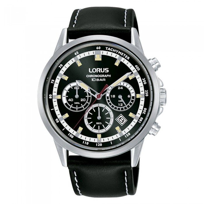 [해외]LORUS WATCHES Sports Chronograph With 시계 140026350 Black