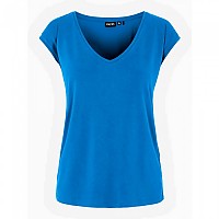 [해외]PIECES Kamala 반팔 V넥 티셔츠 139740300 French Blue
