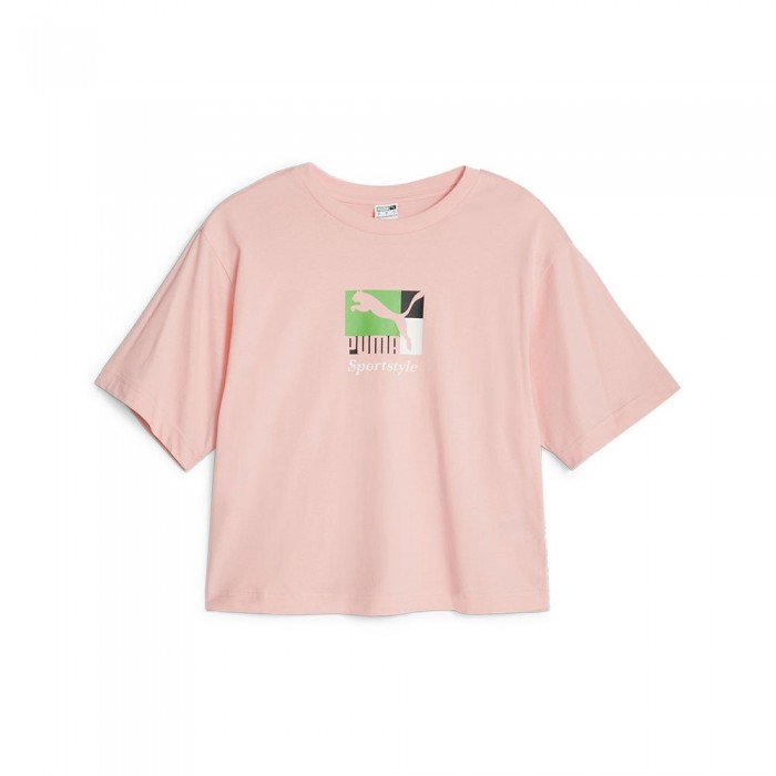 [해외]푸마 SELECT Classics Brand Love 반팔 티셔츠 139911390 Peach Smoothies