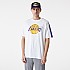 [해외]뉴에라 NBA Colour Block OS Los Angeles Lakers 반팔 티셔츠 139860585 White