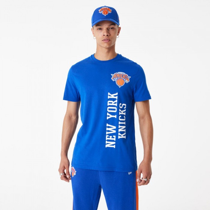 [해외]뉴에라 반팔 티셔츠 NBA 팀 Colour New York Knicks 139860639 Medium Blue