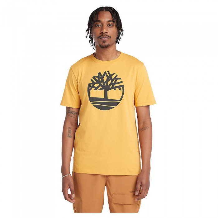 [해외]팀버랜드 Kennebec River Tree 로고 반팔 티셔츠 140028442 Mineral Yellow