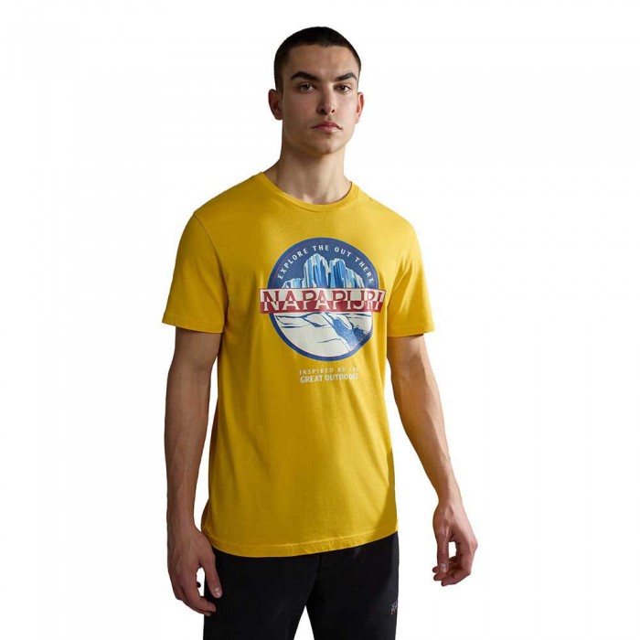 [해외]나파피리 S-Forsteri 반팔 티셔츠 140072903 Yellow Daylily