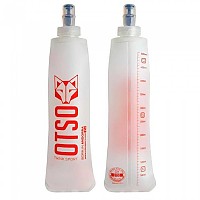 [해외]OTSO 작은 모자 Logo 500ml 소프트플라스크 6137938159 White / Orange