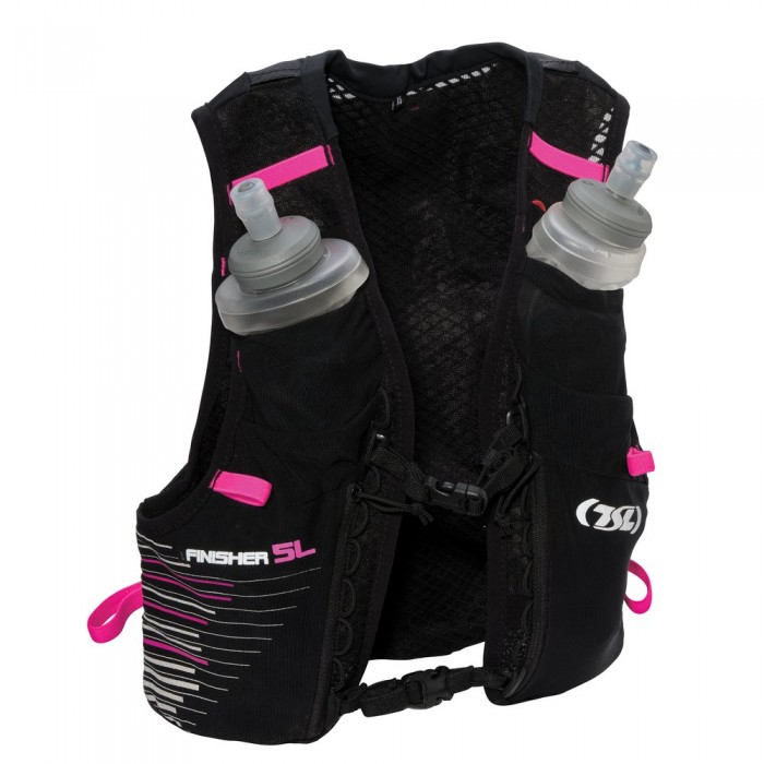 [해외]TSL OUTDOOR 조끼 Hydration 2 소프트 Flasks Finisher Plus 5L 6139288361 Black / Pink