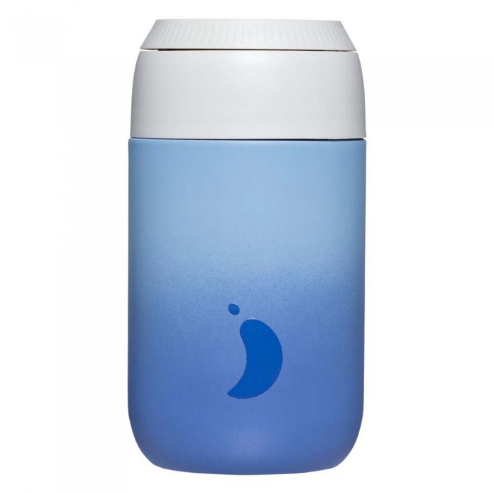 [해외]CHILLY 스테인리스 보온병 Coffee Mug Series 2 Gradient 340ml 6139802501 Blue